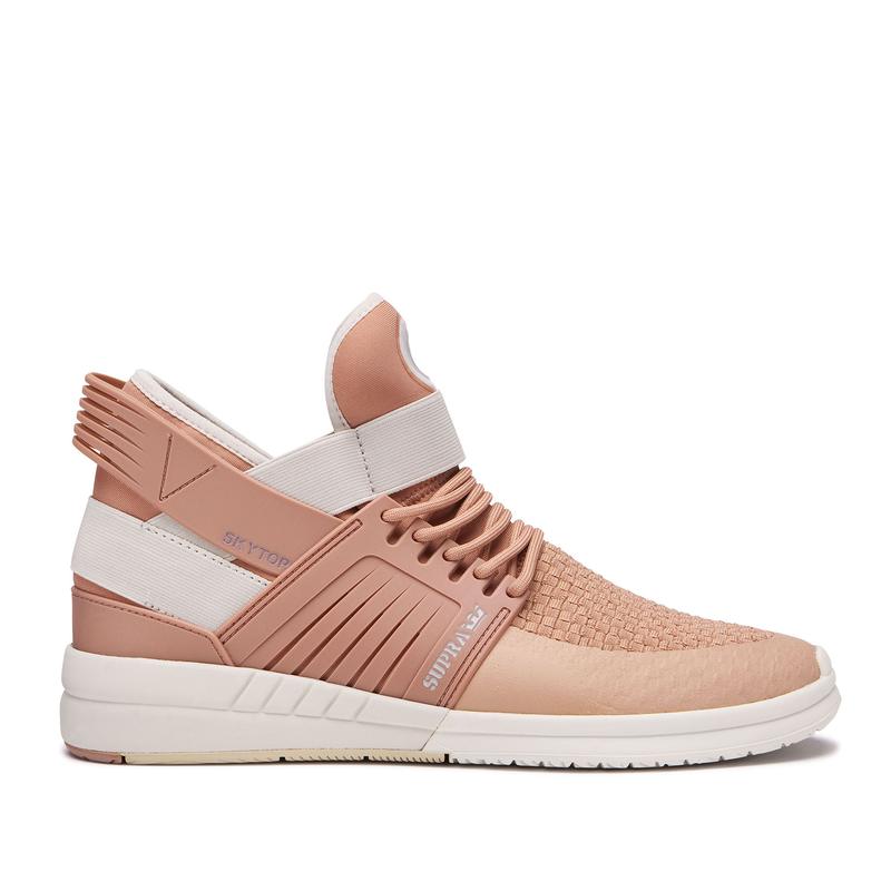 Zapatillas Altas Supra Argentina Mujer - SKYTOP V Coral (UXSHQ-7842)